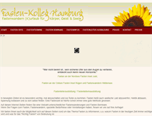 Tablet Screenshot of fasten-kolleg-hamburg.de